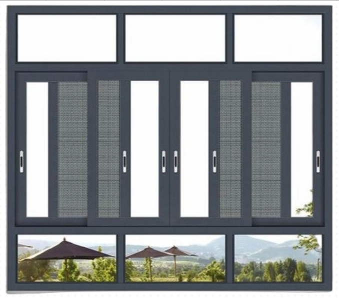 断热铝合金平开窗