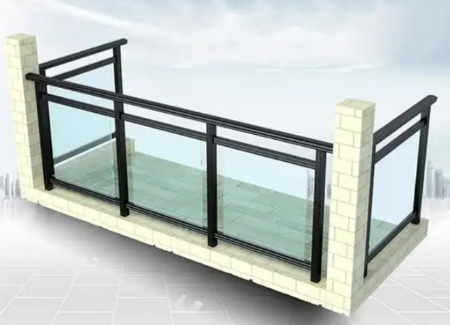 铝合金玻璃栏杆